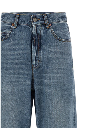 Джинсы SAINT LAURENT V-shaped waist jeans (834135Y28EA4093) #