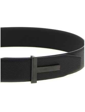 Hammered leather belt #