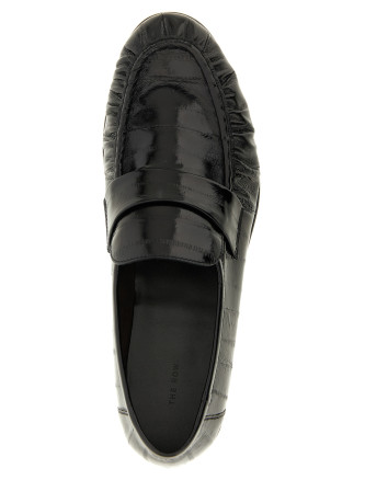 Мокасины THE ROW 'Soft Loafer' (F2018E17BLK) #