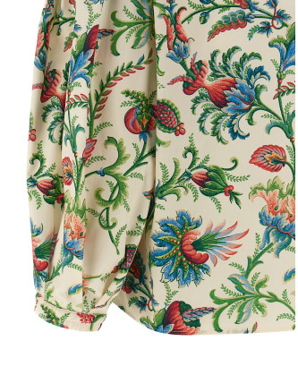 Floral cotton blouse #