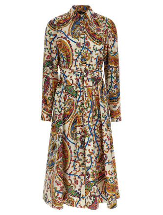 'Paisley Foliage' dress