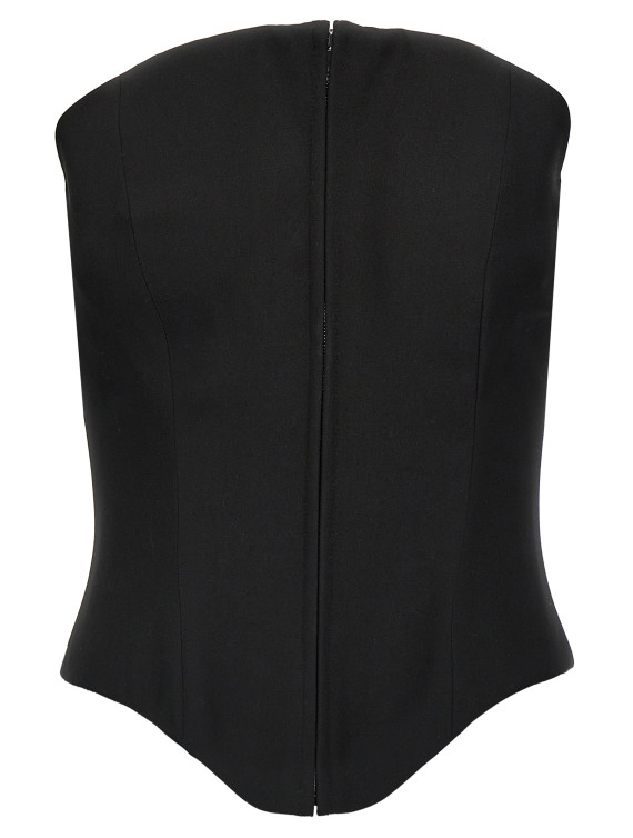 Вечерний топ MCQUEEN Corset top (819107QJADA1000) #1
