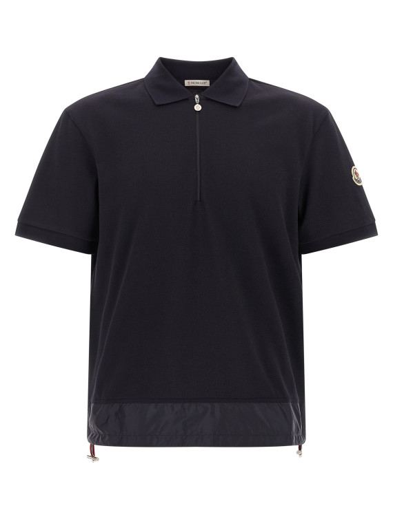 Поло MONCLER Half zip polo shirt (L10918A0000689A1677X) #1
