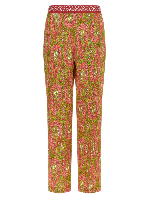 'Paisley foliage' pants #1