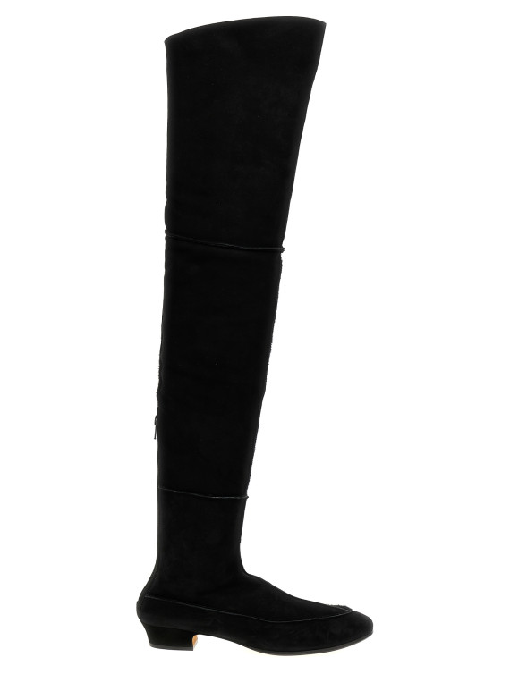 Сапоги выше колена THE ROW 'Awar' (F1530SH01BLK) #1