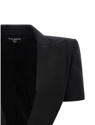 Пиджак, костюм BALMAIN Grain de poudre blazer (GF1SB225ME54EAP) #