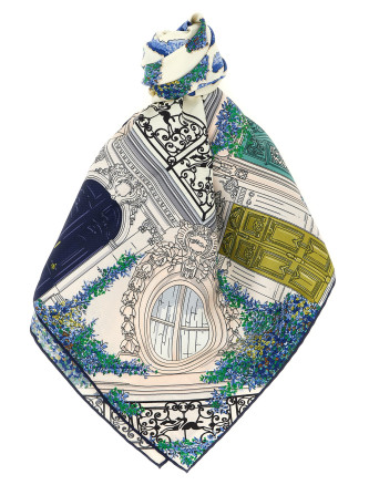 '90 Jardin Parisien' scarf