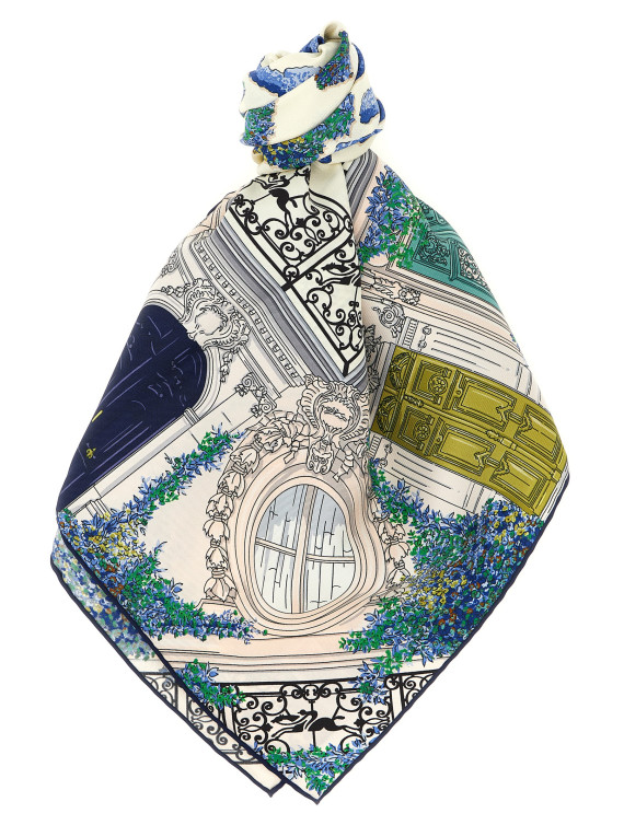 '90 Jardin Parisien' scarf #1