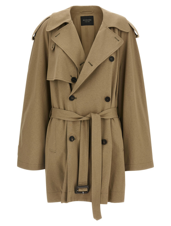 Cotton trench coat #1