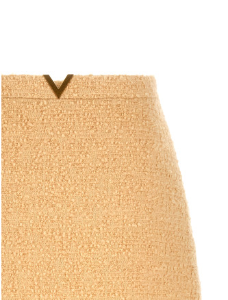 Valentino Garavani 'V Gold' skirt #
