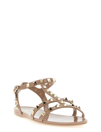 Плоские сандалии VALENTINO GARAVANI 'Rockstud' (W2S0H38PVSP45) #