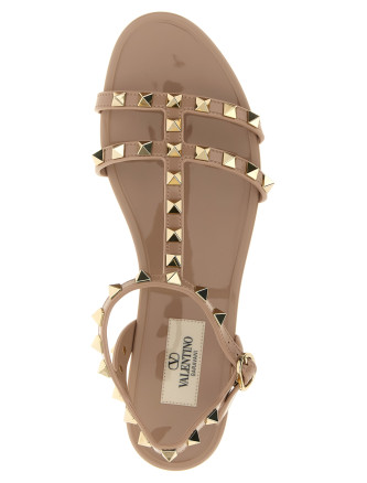 Плоские сандалии VALENTINO GARAVANI 'Rockstud' (W2S0H38PVSP45) #