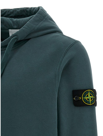 Толстовка STONE ISLAND Logo badge hoodie (K2S156100029S0A20V0057) #