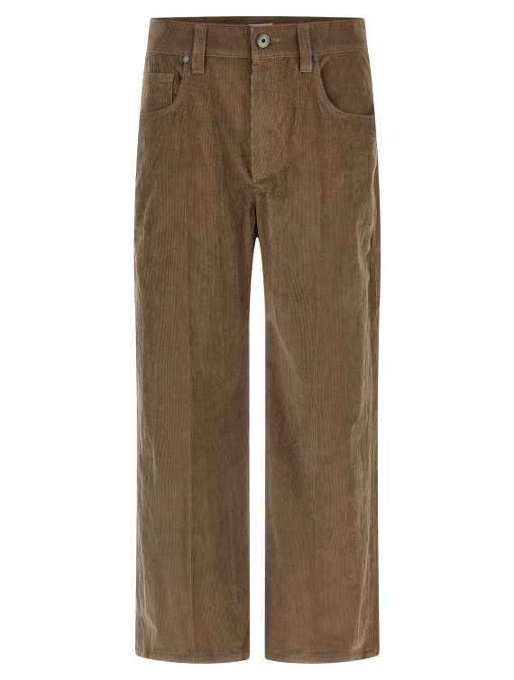 Брюки BRUNELLO CUCINELLI Corduroy pants (MB178P9091C4697) #1