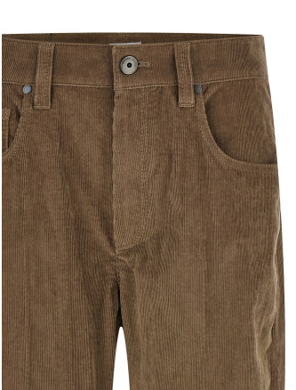 Брюки BRUNELLO CUCINELLI Corduroy pants (MB178P9091C4697) #