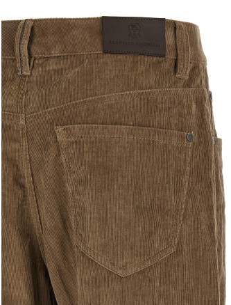 Брюки BRUNELLO CUCINELLI Corduroy pants (MB178P9091C4697) #