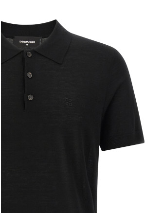 Wool polo shirt #