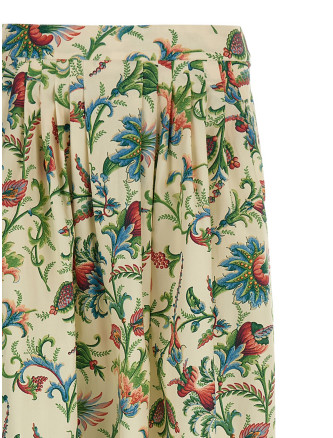 Floral pattern skirt #
