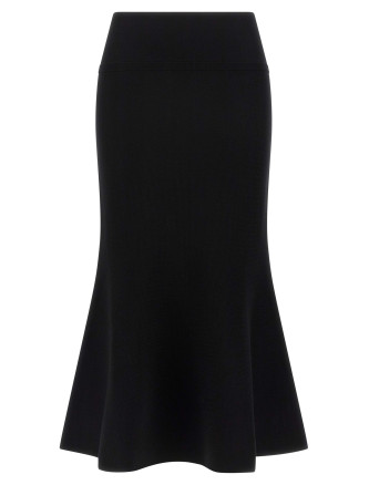 Миди TWIN SET Wool skirt