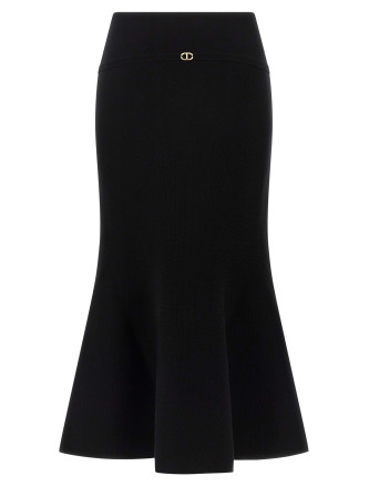 Миди TWIN SET Wool skirt (252TP341200006) #