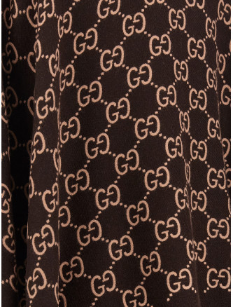 Накидка GUCCI GG wool cape (8410963G2002172) #