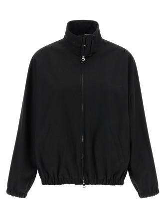 'Buckle Zipped Bomber' jacket