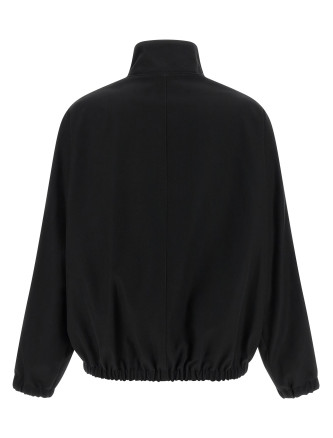 'Buckle Zipped Bomber' jacket #