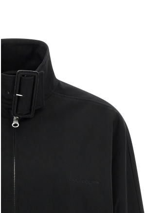 'Buckle Zipped Bomber' jacket #