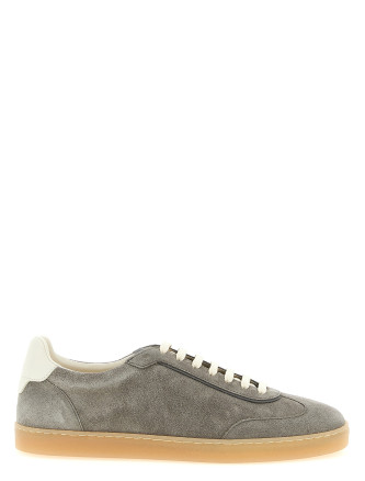 Кроссовки BRUNELLO CUCINELLI Suede sneakers