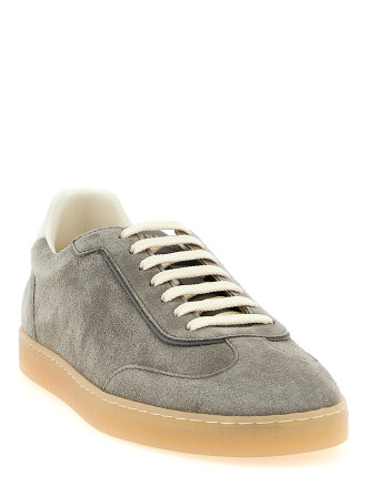 Кроссовки BRUNELLO CUCINELLI Suede sneakers (MZUMGLJ336CIK14) #