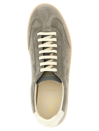 Кроссовки BRUNELLO CUCINELLI Suede sneakers (MZUMGLJ336CIK14) #