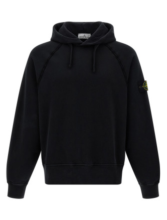 Толстовка STONE ISLAND Logo badge hoodie