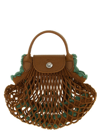 'XS Le Pliage Filet' mesh crossbody bag