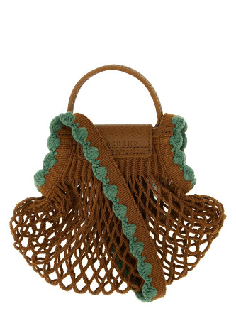 'XS Le Pliage Filet' mesh crossbody bag #