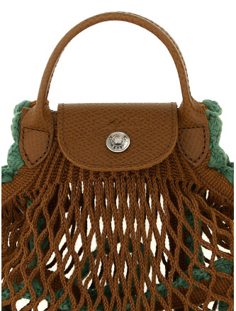 'XS Le Pliage Filet' mesh crossbody bag #