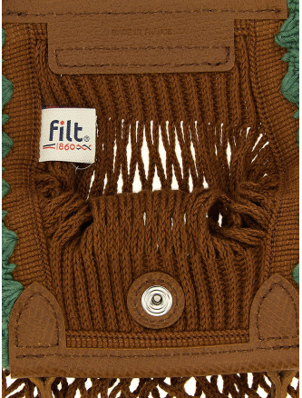 'XS Le Pliage Filet' mesh crossbody bag #