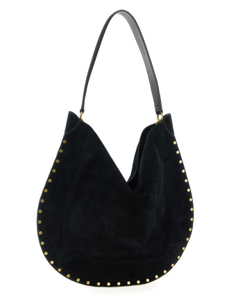 Сумка на плечо ISABEL MARANT 'Oskan Hobo Soft' (PP0200FAB2C03M01BK) #