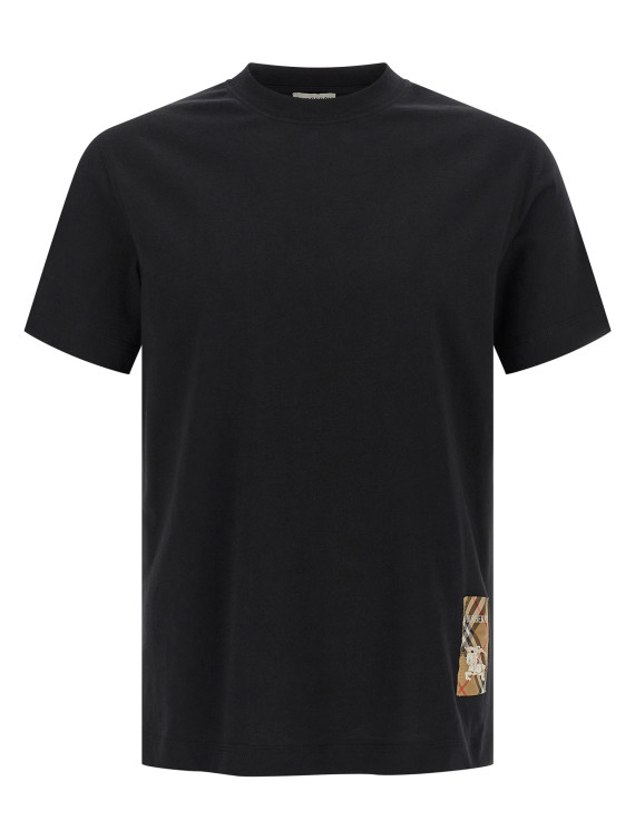 T-shirt patch Burberry Check #1