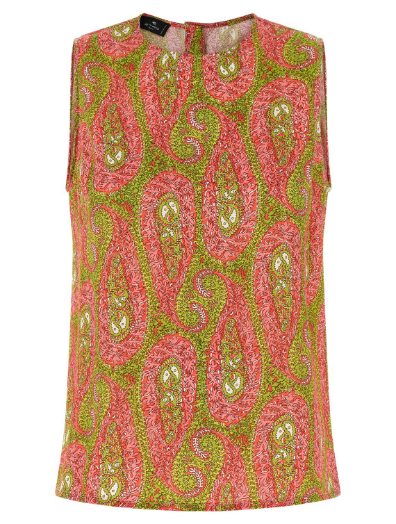 'Paisley Foliage' top #1
