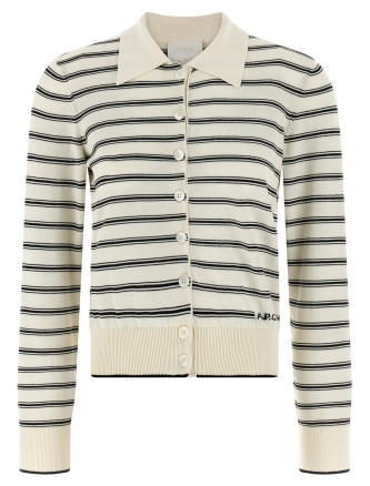 Striped cardigan