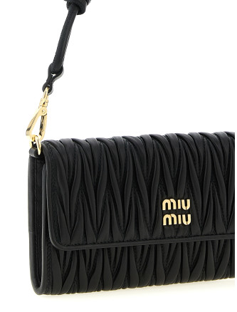 Wallet on chain nappa matelassé #