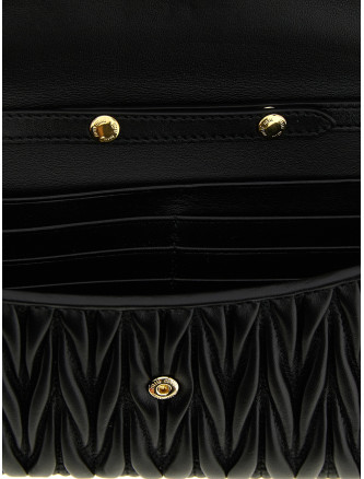 Wallet on chain nappa matelassé #