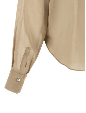 Рубашка, блузка BRUNELLO CUCINELLI Taffeta shirt (M0F91MX616C8690) #