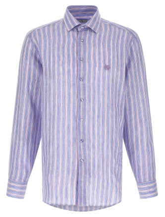 Striped linen shirt