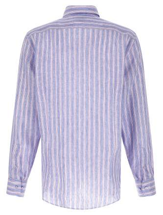 Striped linen shirt #