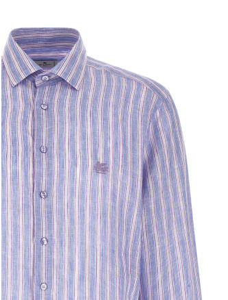 Striped linen shirt #