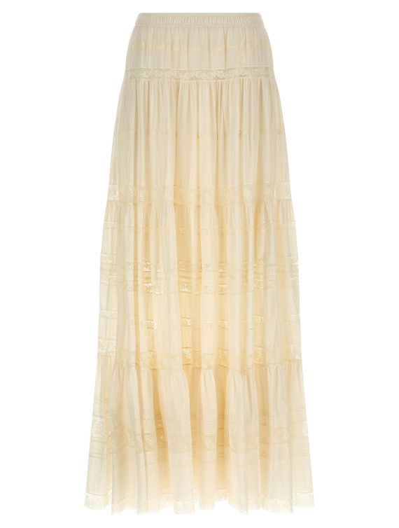 Lace insert skirt #1