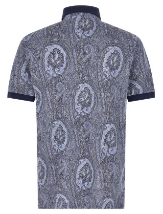 'Arnica Paisley' polo shirt #