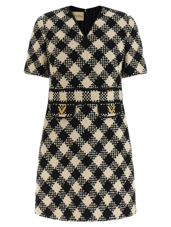Valentino Garavani Damier Tweed dress #1