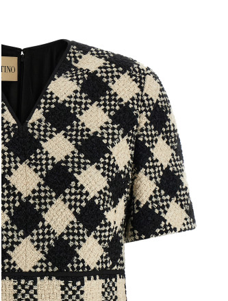 Valentino Garavani Damier Tweed dress #
